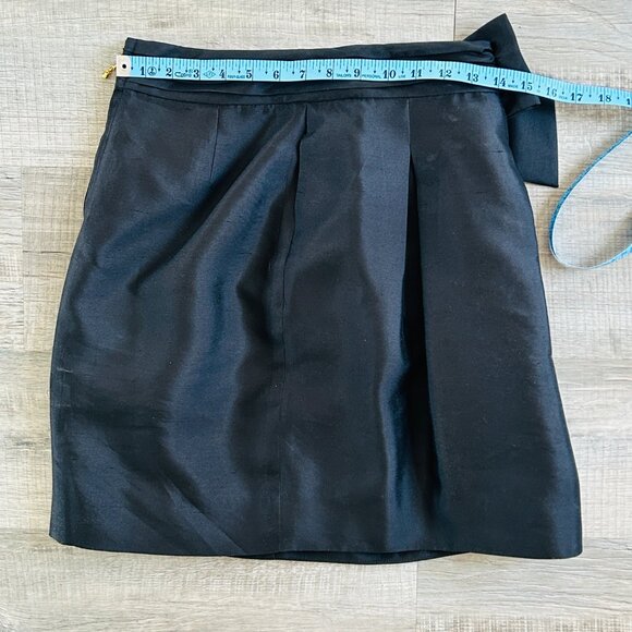 Kate Spade New York Silk Skirt with bow detail and pockets (size 2) - Picture 10 of 16